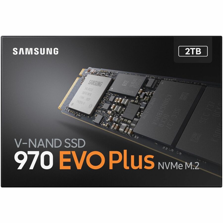 Samsung 970 EVO Plus 2 TB Solid State Drive - M.2 Internal - PCI Express NVMe (PCI Express NVMe 3.0 x4)