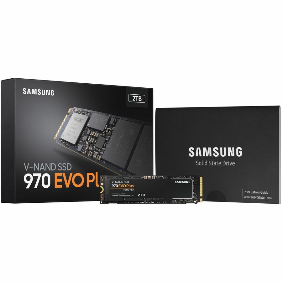 Samsung 970 EVO Plus 2 TB Solid State Drive - M.2 Internal - PCI Express NVMe (PCI Express NVMe 3.0 x4)